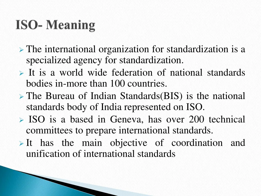 the international organization