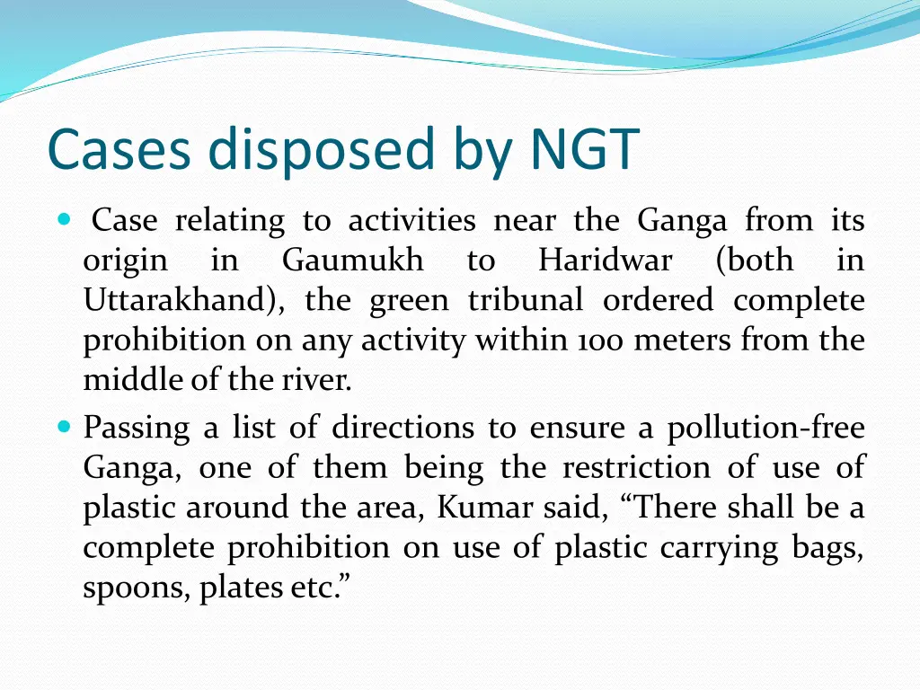 cases disposed by ngt