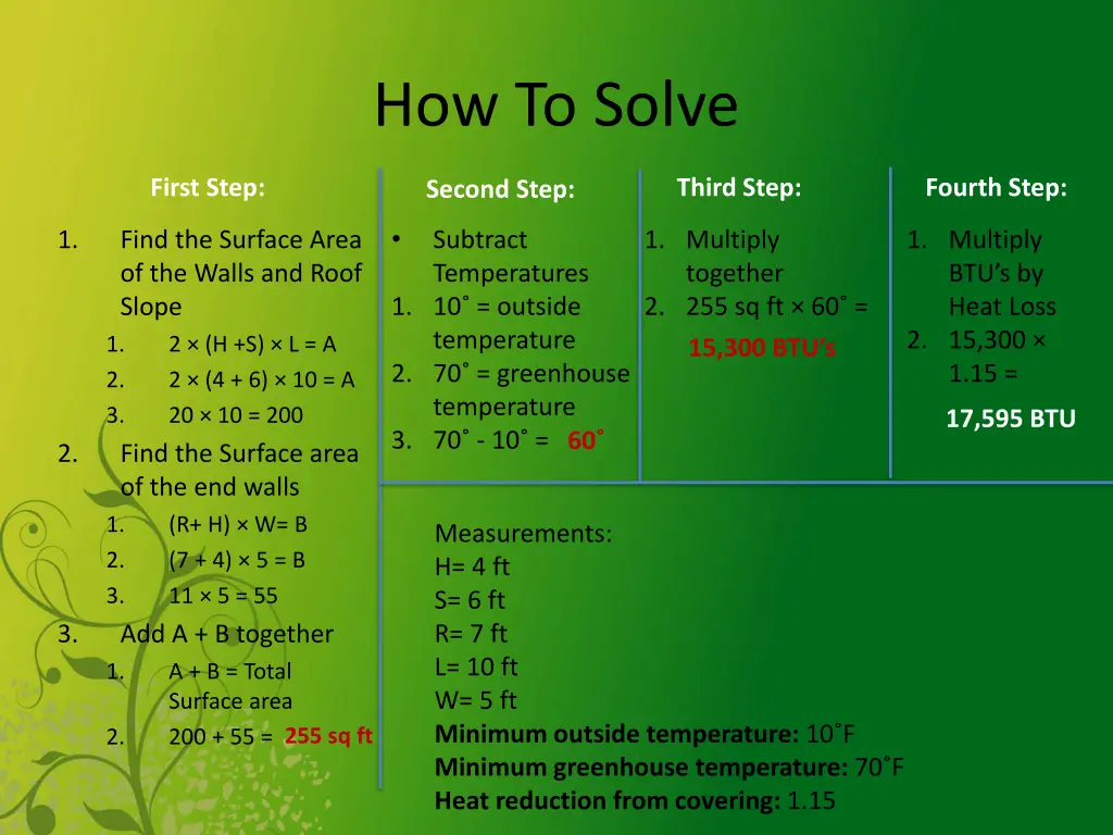 how to solve