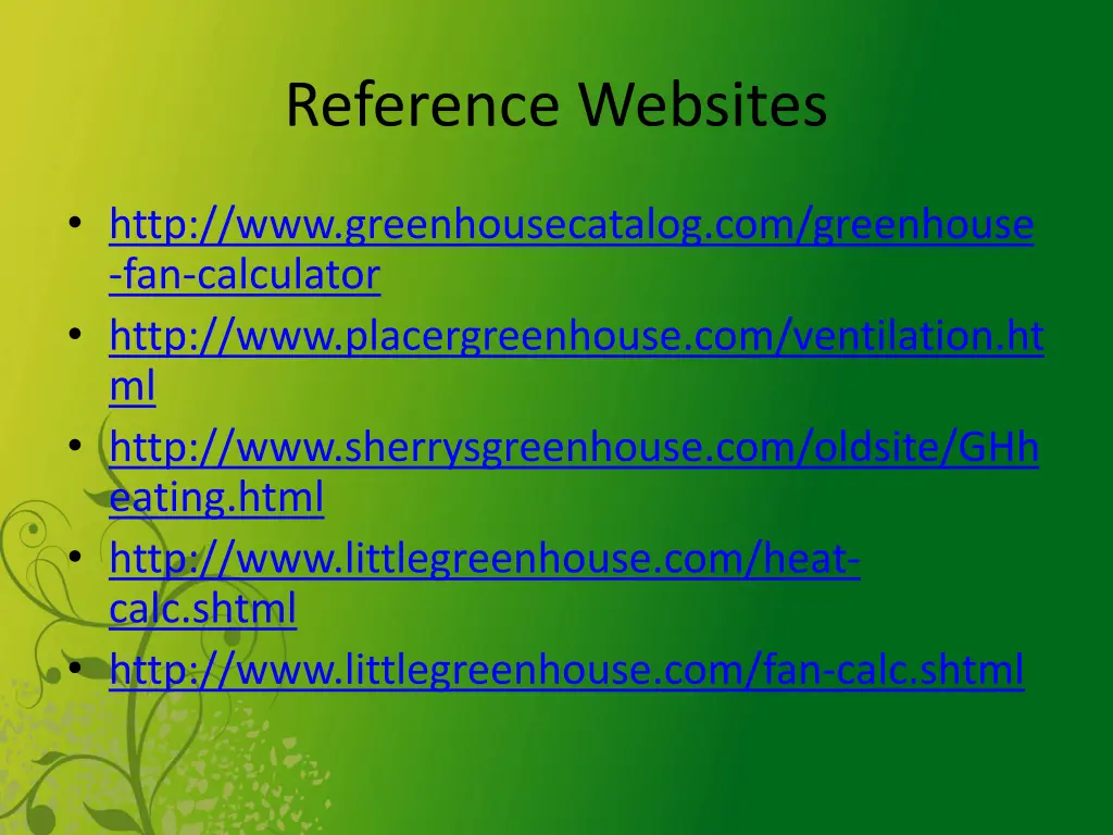 reference websites