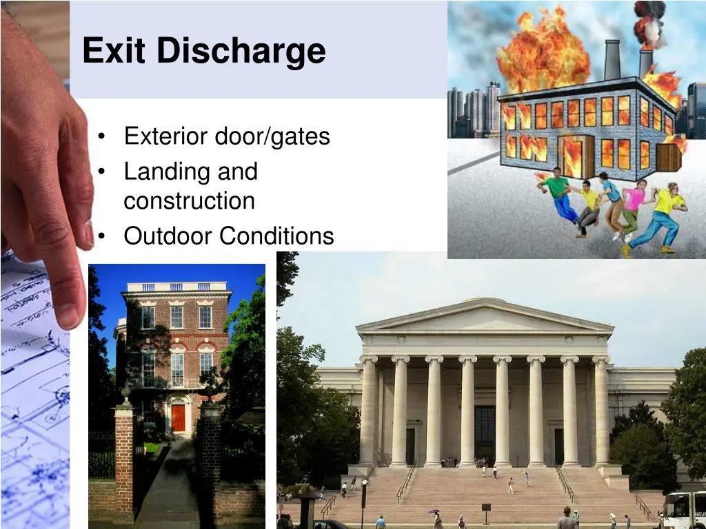 exit discharge