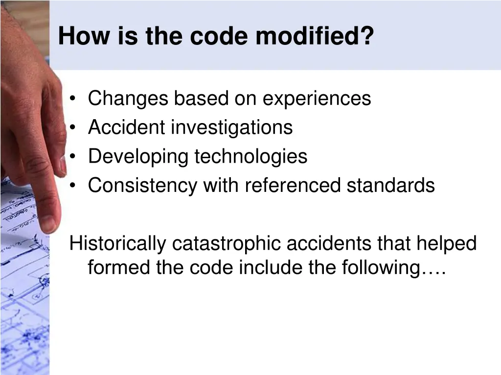 how is the code modified