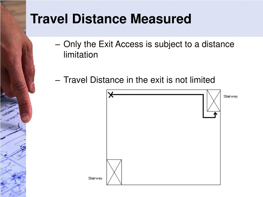 travel distance measured