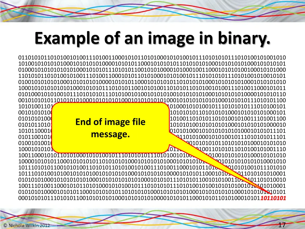 example of an image in binary 7