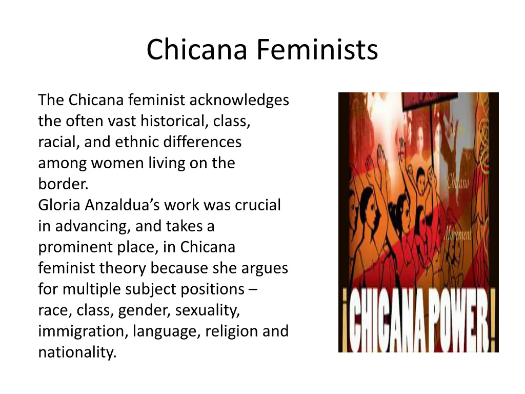 chicana feminists