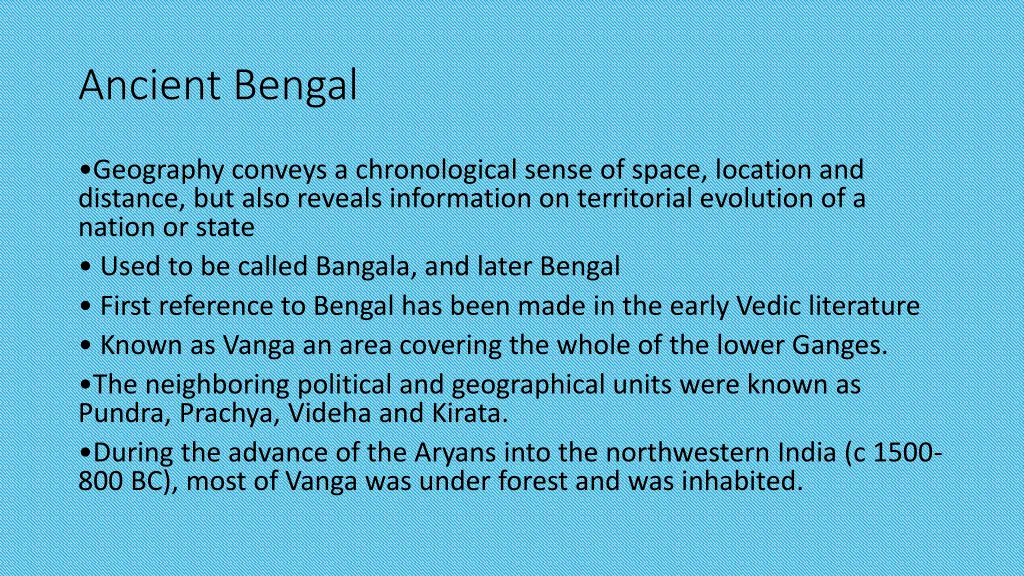 ancient bengal