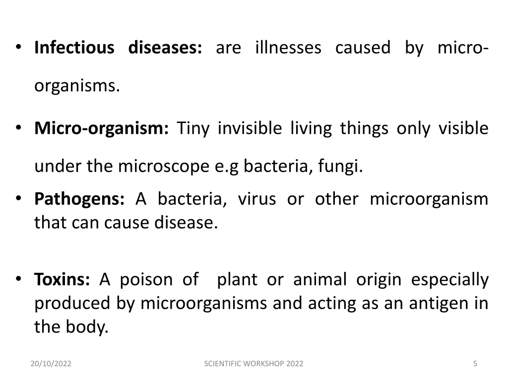 infectious diseases are illnesses caused by micro