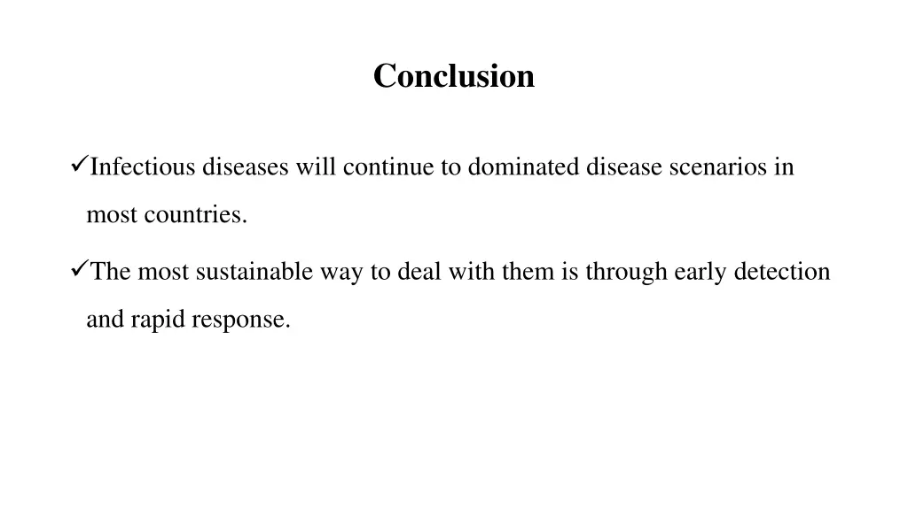 conclusion