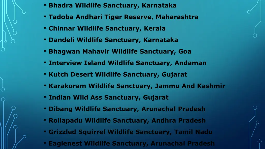 bhadra wildlife sanctuary karnataka tadoba