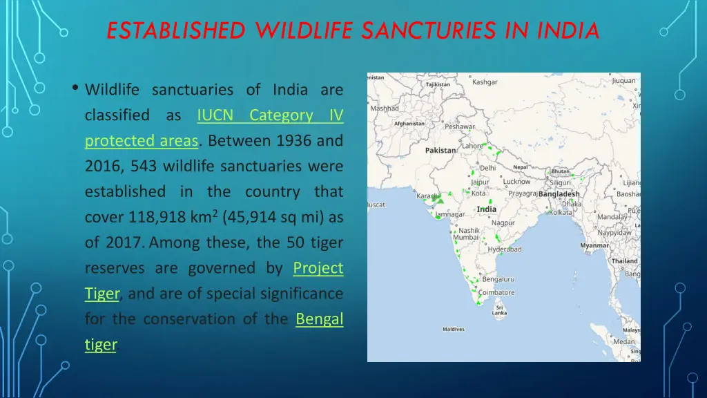 established wildlife sancturies in india