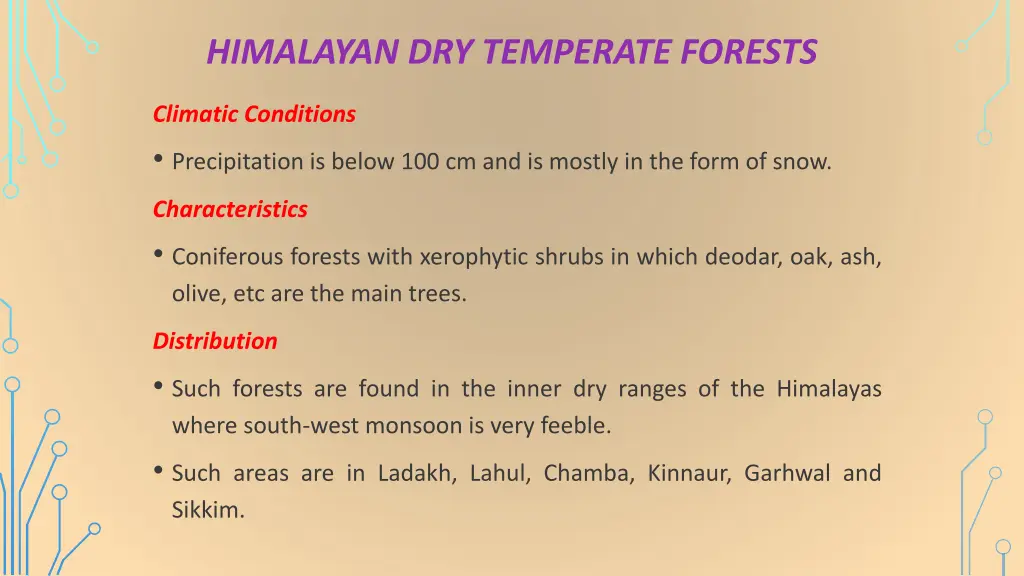 himalayan dry temperate forests