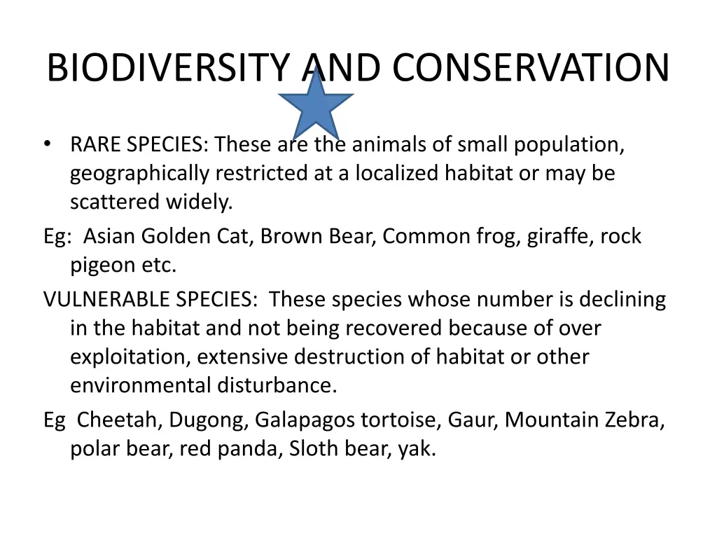 biodiversity and conservation 3