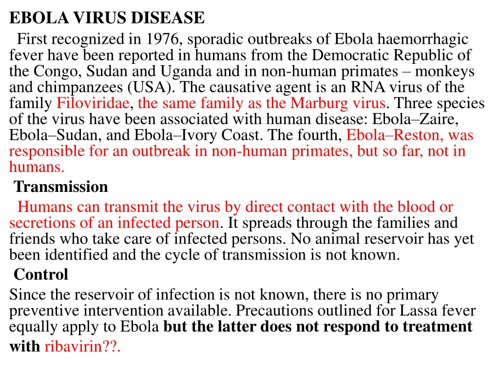 ebola virus disease first recognized in 1976