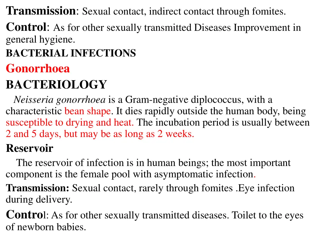 transmission sexual contact indirect contact