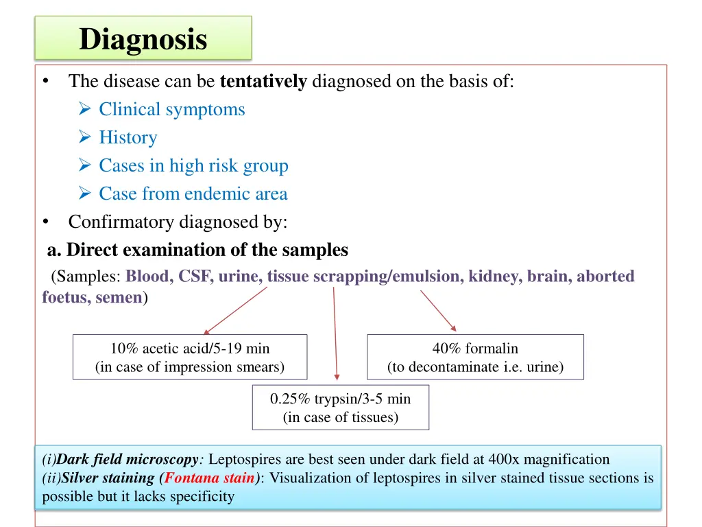 diagnosis