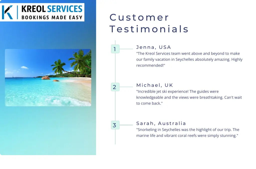 customer testimonials