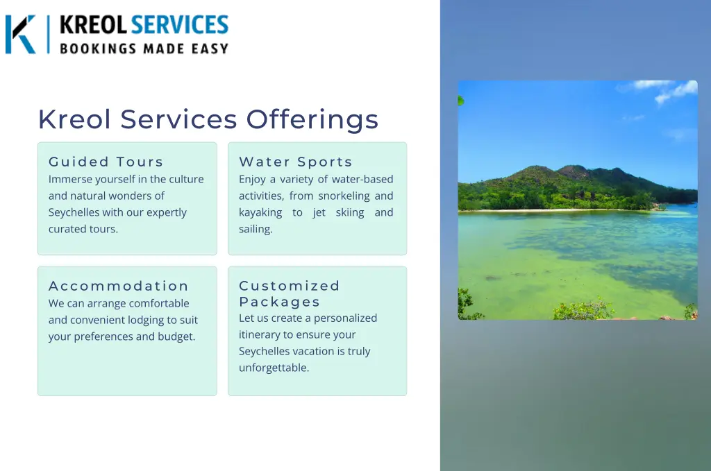 kreol services offerings