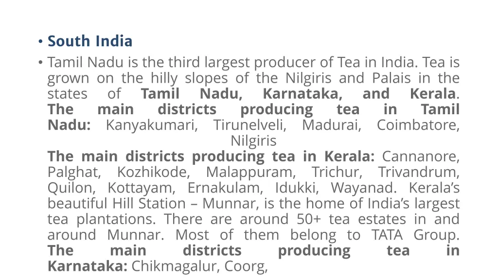 south india tamil nadu is the third largest