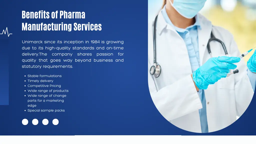 benefits of pharma manufacturing services