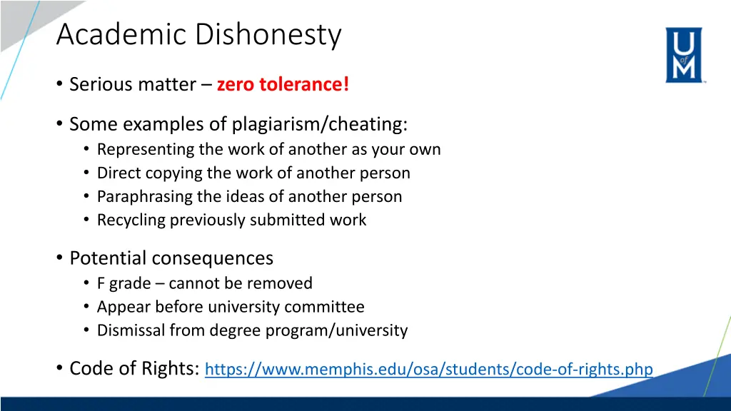 academic dishonesty