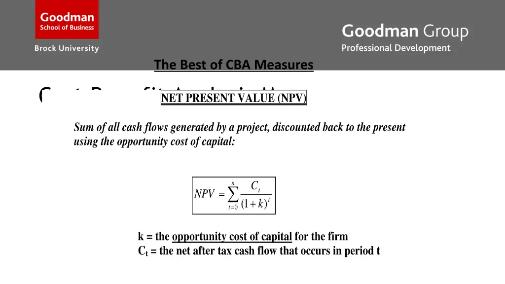 the best of cba measures