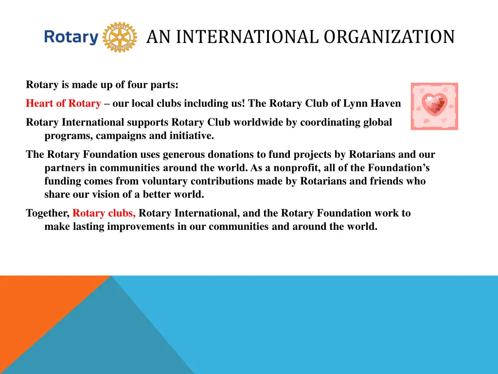 an international organization