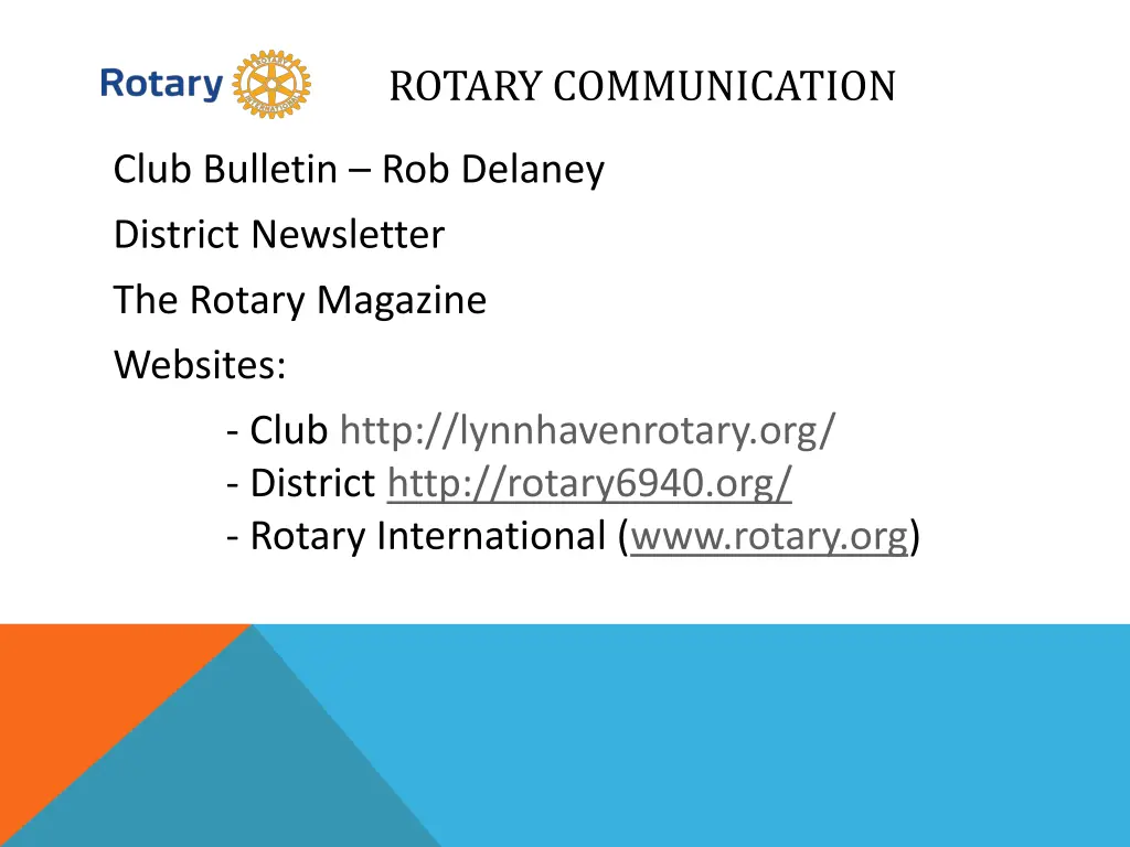 rotary communication