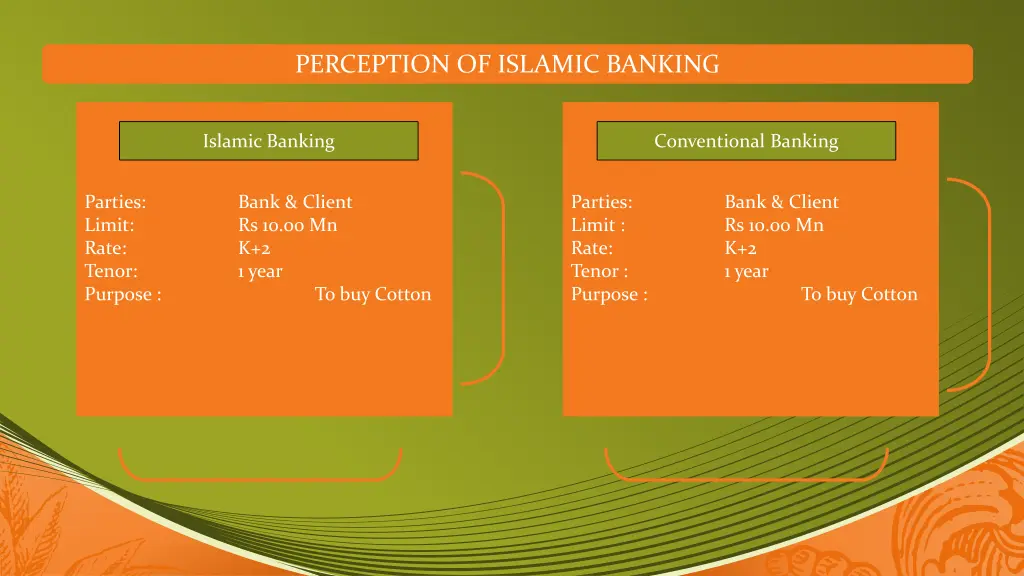 perception of islamic banking