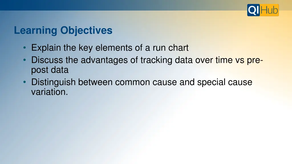 learning objectives