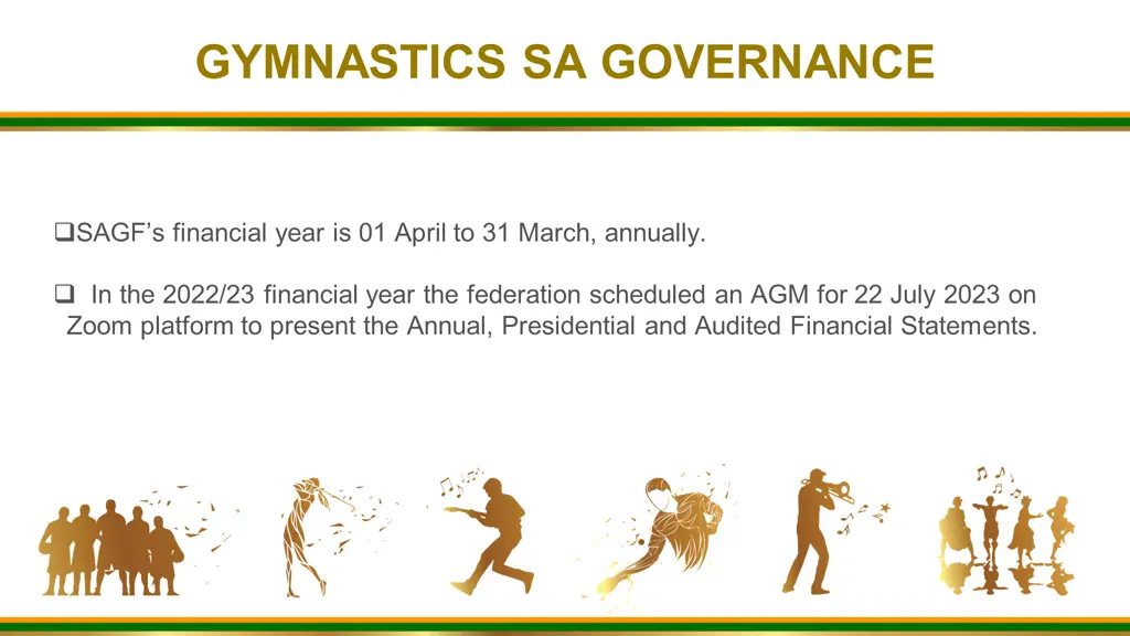 gymnastics sa governance