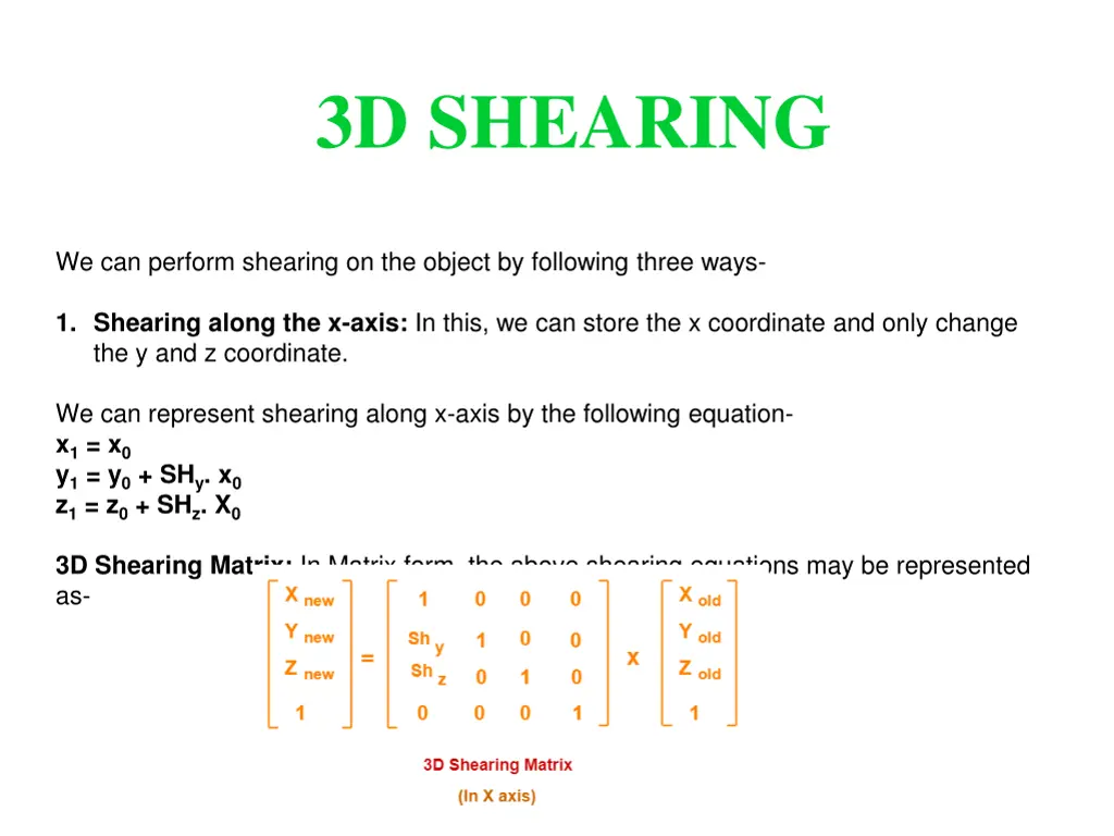 3d shearing 2