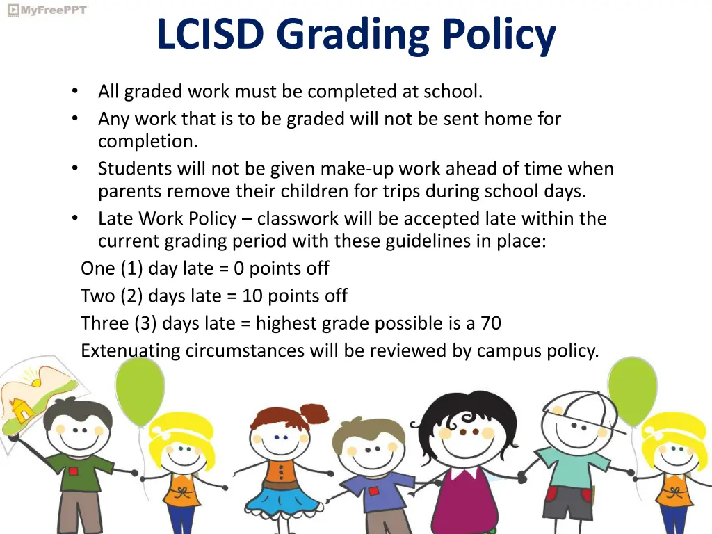 lcisd grading policy