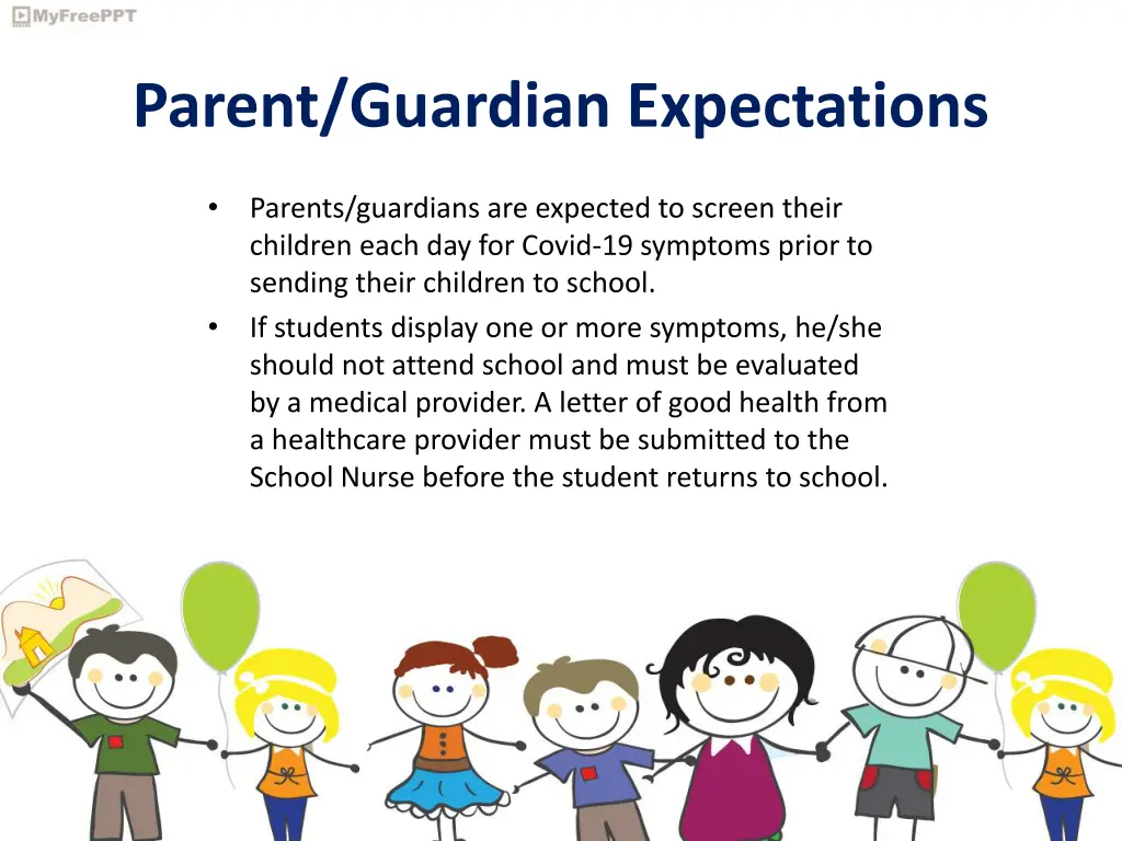 parent guardian expectations