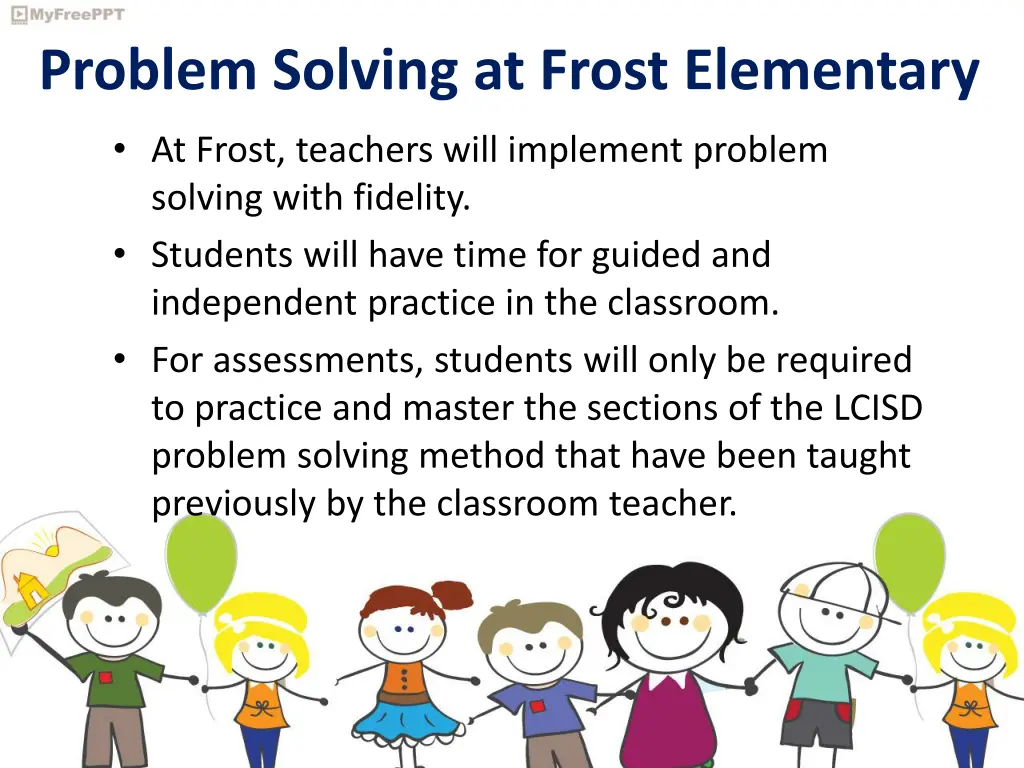 problem solving at frost elementary