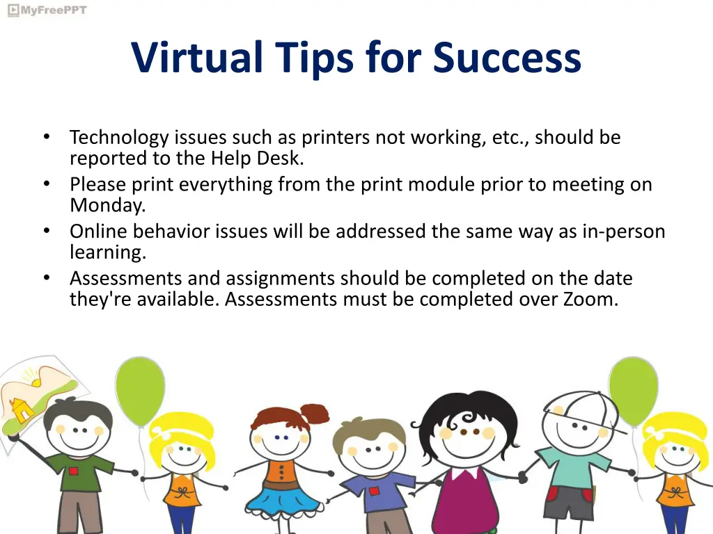 virtual tips for success