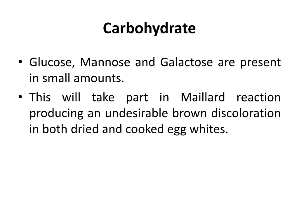 carbohydrate