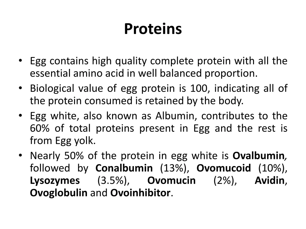 proteins