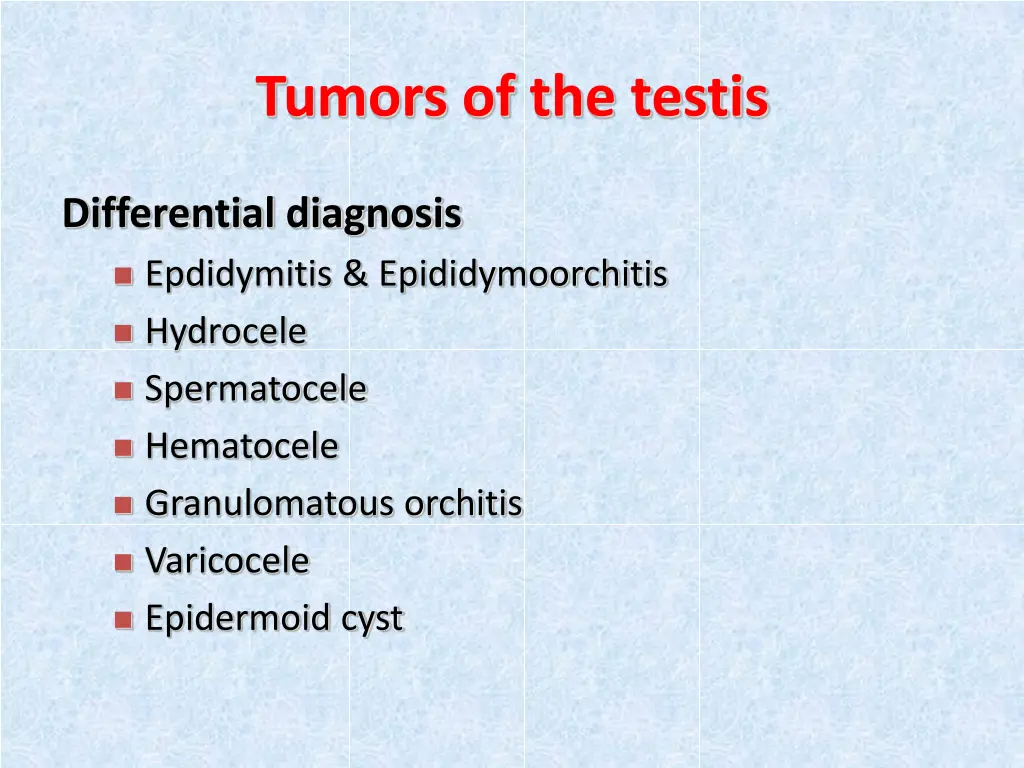 tumors of the testis 4