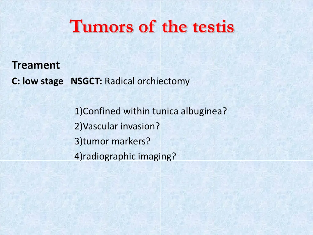 tumors of the testis 6