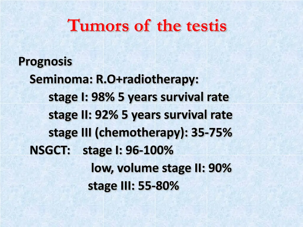 tumors of the testis 9