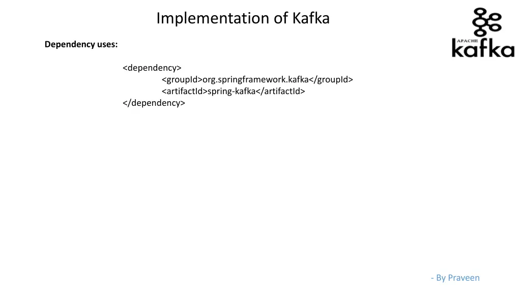 implementation of kafka