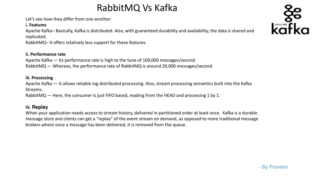 rabbitmq vs kafka