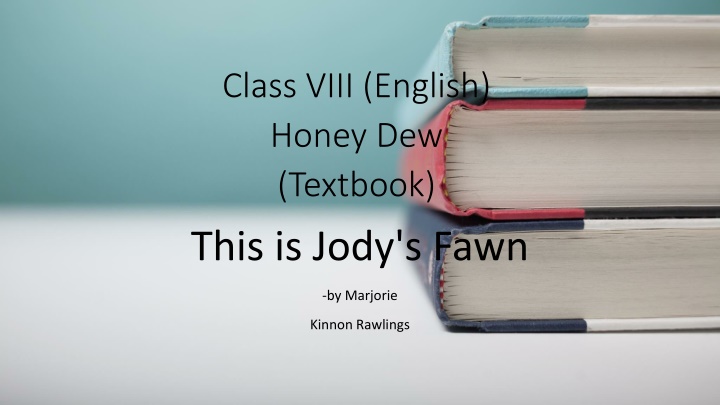 class viii english honey dew textbook this