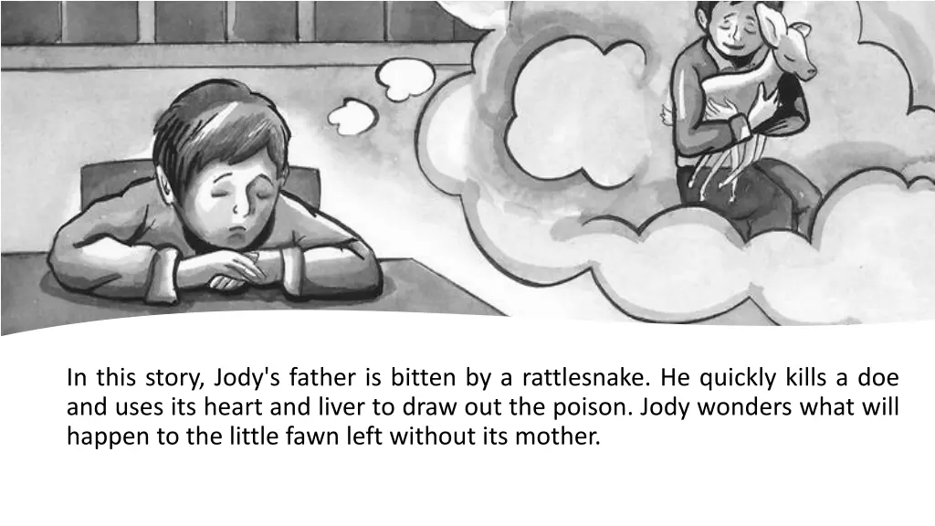 in this story jody s father is bitten