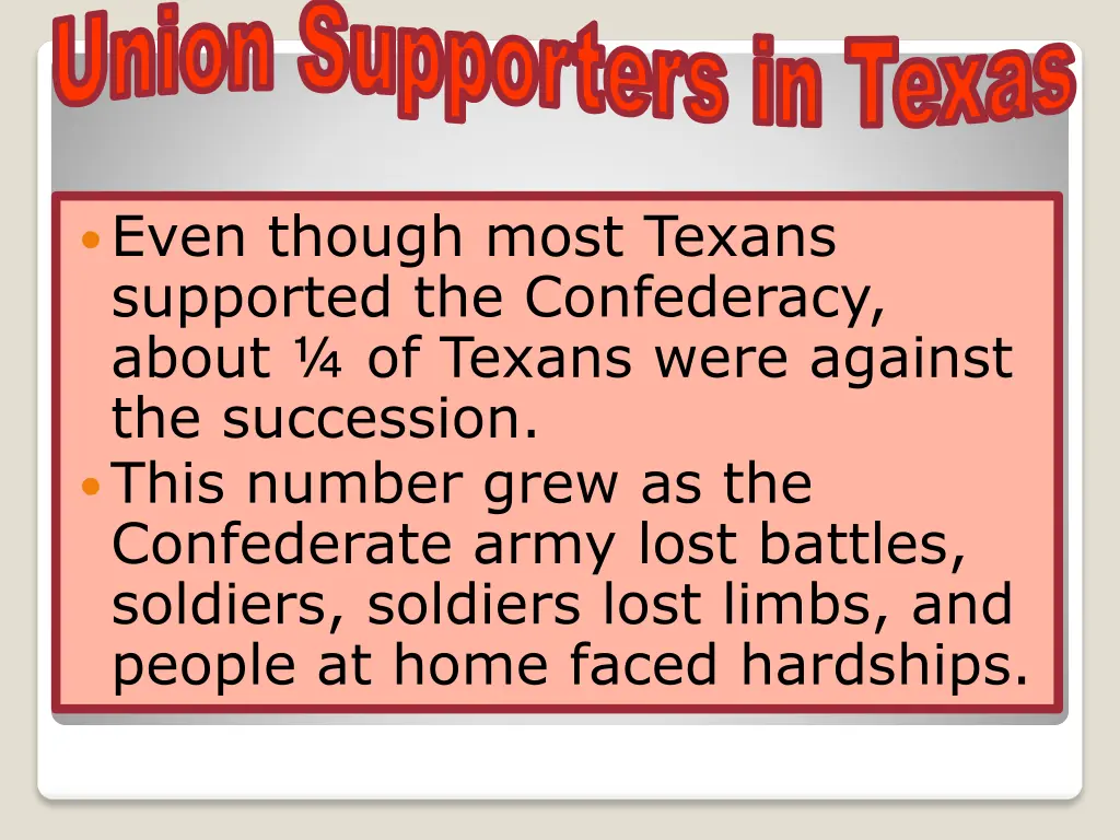 union supporters in texas