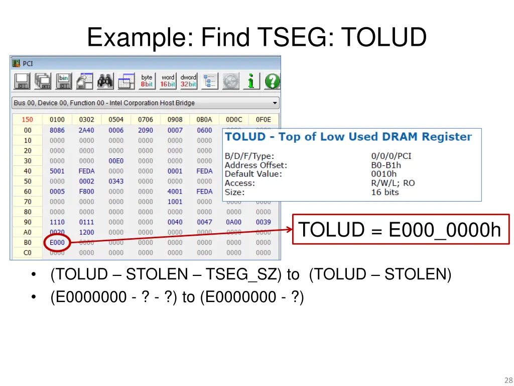 example find tseg tolud