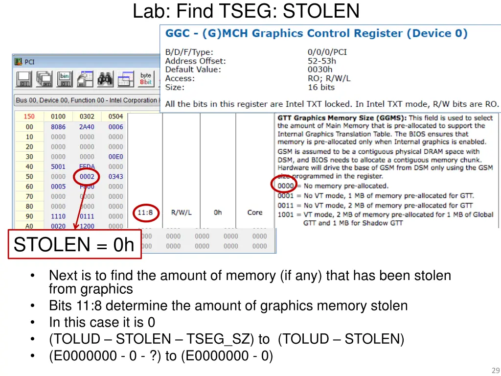 lab find tseg stolen