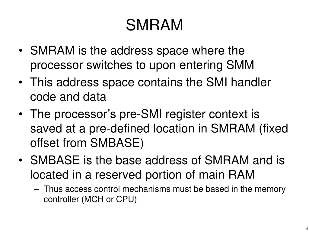 smram