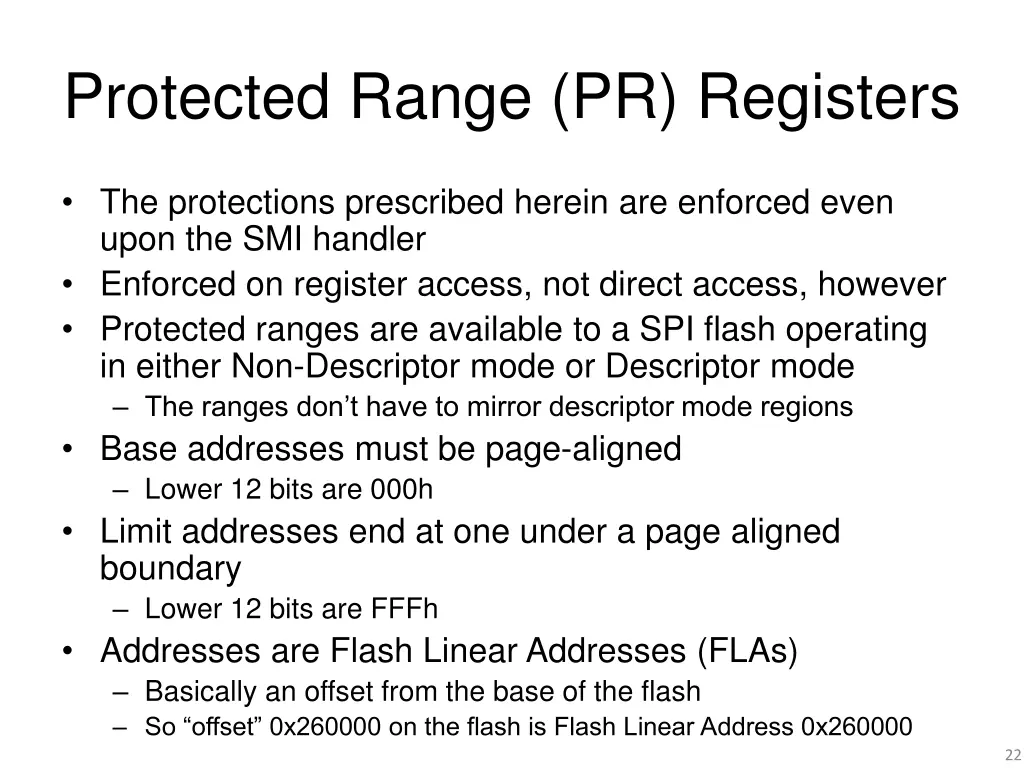 protected range pr registers