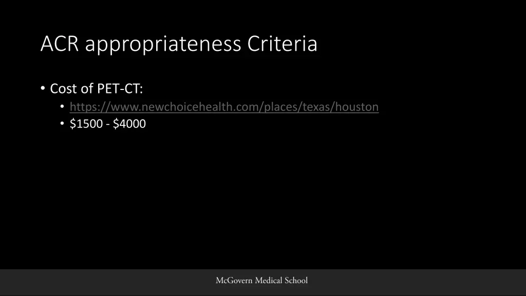 acr appropriateness criteria 1